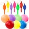 36 Pieces Punch Balloons Punching Balloon Heavy Duty Party Favors For Kids, Bouncy Balls with Rubber Band Handle for Birthday Party, Goodie Bag